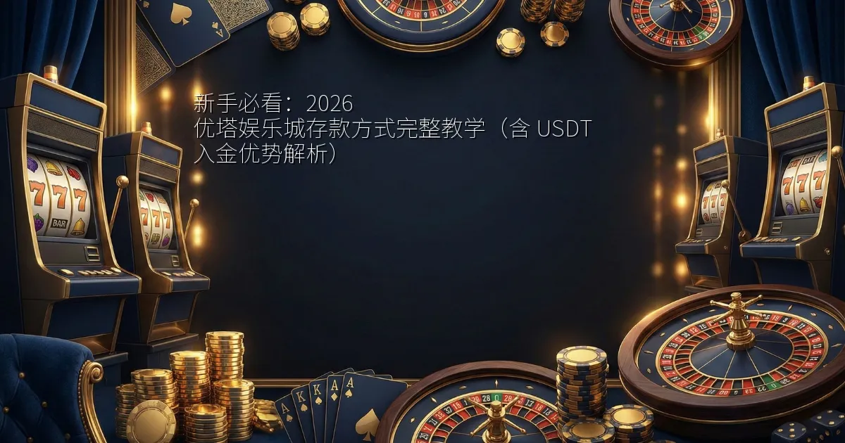 新手必看：2026 优塔娱乐城存款方式完整教学（含 USDT 入金优势解析）