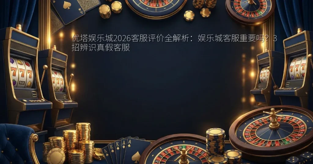 优塔娱乐城2026客服评价全解析:娱乐城客服重要吗?3 招辨识真假客服 1 优塔娱乐城2026客服评价全解析:娱乐城客服重要吗?3 招辨识真假客服