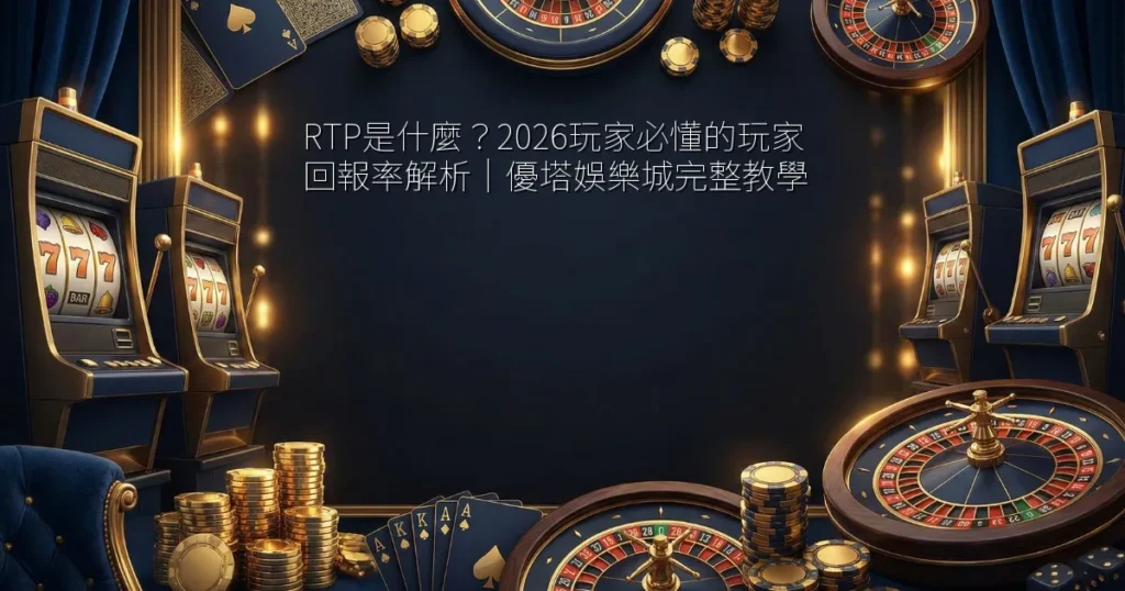 RTP是什麼?2026玩家必懂的玩家回報率解析|優塔娛樂城完整教學 4 RTP是什麼?2026玩家必懂的玩家回報率解析|優塔娛樂城完整教學