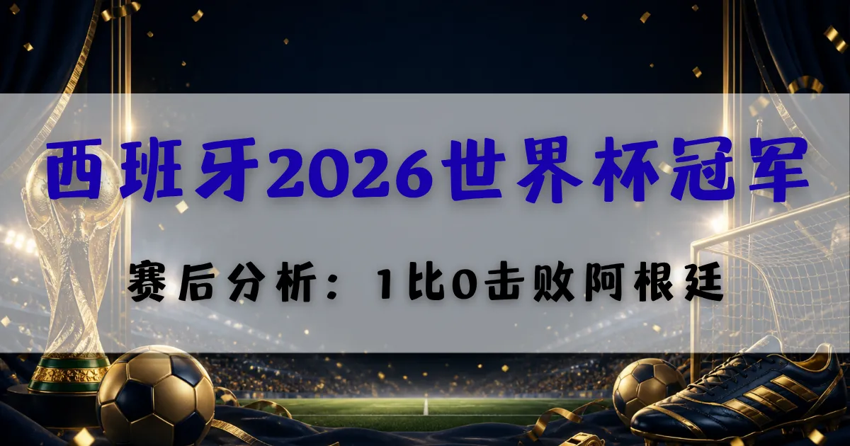 西班牙2026世界杯冠军赛后分析,1比0击败阿根廷